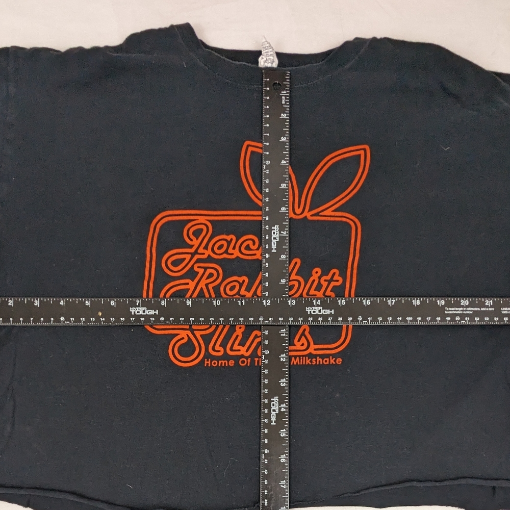 Pulp Fiction Jack Rabbit Slims Cropped Tee - Picture 3 of 6